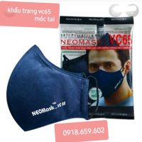 khẩu trang vc65. bên trong có miếng than hoạt tính( loại . moc tai )